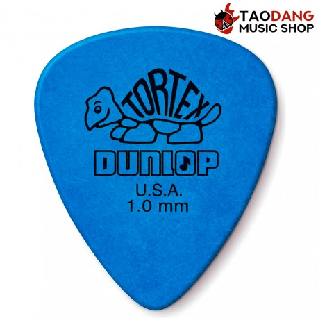 ปิ๊กกีต้าร์ Jim Dunlop Tortex Standard 418R ขนาด 1.00 mm สี Blue