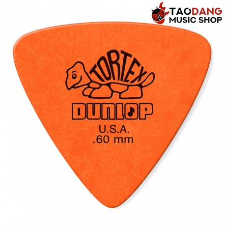 ปิ๊กกีต้าร์ Jim Dunlop Tortex Triangle 431R ขนาด 0.60 mm สี Orange