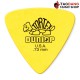 ปิ๊กกีต้าร์ Jim Dunlop Tortex Triangle 431R ขนาด 0.73 mm สี Yellow