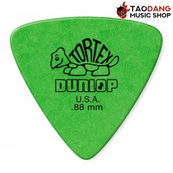 ปิ๊กกีต้าร์ Jim Dunlop Tortex Triangle 431R ขนาด 0.88 mm สี Green