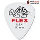 ปิ๊กกีต้าร์ Jim Dunlop Tortex Flex Standard 428R ขนาด 0.50mm สี White/Red