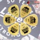 ปิ๊กกีต้าร์ Jim Dunlop Ultex Sharp 433R ขนาด 1.00mm สี Yellow