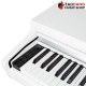 เปียโนไฟฟ้า KAWAI KDP-120 สี Premium Satin White