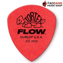 ปิ๊กกีต้าร์ Jim Dunlop Tortex Flow Standard 558R ขนาด 0.50mm สี Red