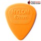 ปิ๊กกีต้าร์ Jim Dunlop Nylon MIDI Standard 443R ขนาด 0.67mm