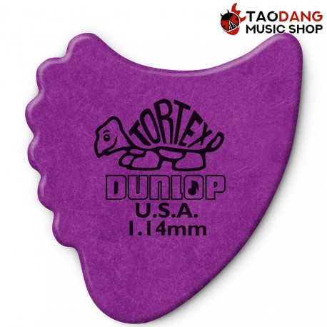 ปิ๊กกีต้าร์ Jim Dunlop Tortex Fin 414 R ขนาด 1.14 mm