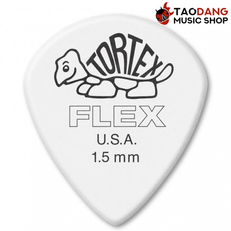 ปิ๊กกีต้าร์ Jim Dunlop Tortex Flex Jazz III 468 R ขนาด 1.50 mm