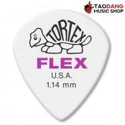 ปิ๊กกีต้าร์ Jim Dunlop Tortex Flex Jazz III XL 466 P ขนาด 1.14 mm
