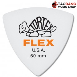 ปิ๊กกีต้าร์ Jim Dunlop Tortex Flex Triangle 456 R ขนาด 0.60 mm