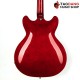 กีต้าร์ไฟฟ้า Grote Semi-Hollow Body AS-335 สี Cherry Red