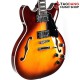 กีต้าร์ไฟฟ้า Grote Semi-Hollow Body AS-335 สี Sunbuurst