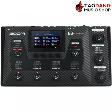 มัลติเอฟเฟคเบสไฟฟ้า Zoom B6