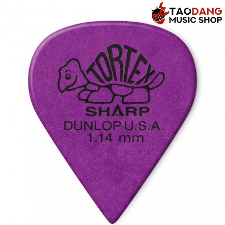 ปิ๊กกีต้าร์ Jim Dunlop Tortex Sharp 412R ขนาด 1.14mm