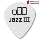 ปิ๊กกีต้าร์ Jim Dunlop Tortex White jazz-III 478 R ขนาด 0.73mm