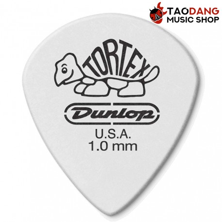 ปิ๊กกีต้าร์ Jim Dunlop Tortex White jazz-III 478 R ขนาด 1.00mm