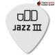 ปิ๊กกีต้าร์ Jim Dunlop Tortex White jazz-III 478 R ขนาด 1.00mm