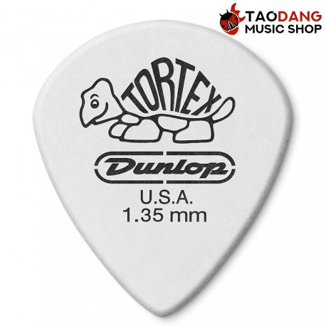 ปิ๊กกีต้าร์ Jim Dunlop Tortex White jazz-III 478 R ขนาด 1.35mm