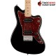 กีต้าร์ไฟฟ้า Squier FSR Mini Jazzmaster HH สี Black