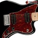 กีต้าร์ไฟฟ้า Squier FSR Mini Jazzmaster HH สี Black