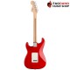 กีต้าร์ไฟฟ้า Squier FSR Affinity Stratocaster QMT สี Crimson Red Transparent