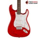 กีต้าร์ไฟฟ้า Squier FSR Affinity Stratocaster QMT สี Crimson Red Transparent