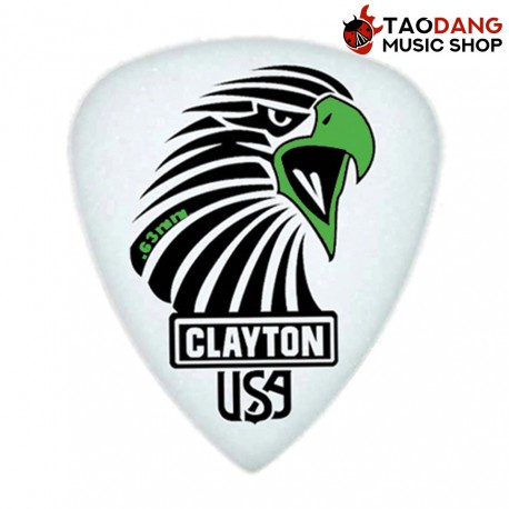 ปิ๊กกีต้าร์ Clayton Acetal Sharp Standard ขนาด 0.63mm