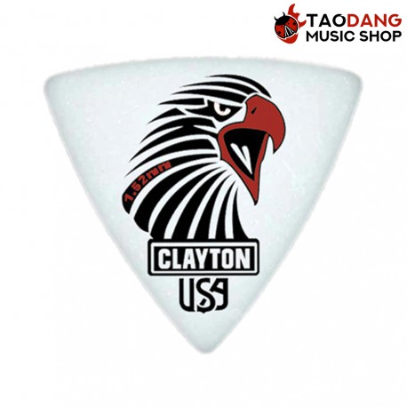 ปิ๊กกีต้าร์ Clayton Acetal Sharp Triangle ขนาด 1.52mm