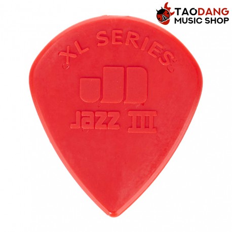 ปิ๊กกีต้าร์ Jim Dunlop Nylon JAZZ III 47 R 3 ขนาด 1.38 mm