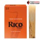 ลิ้นแซกโซโฟน Rico RKA1025 Tenor Saxophone เบอร์ 2.5 (10 ชิ้น)