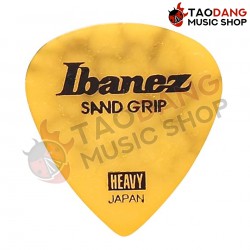 ปิ๊กกีต้าร์ Ibanez Grip Wizard Series Sand Grip Crack PA16HCG สี Yellow
