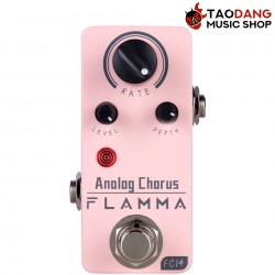 เอฟเฟคกีต้าร์ไฟฟ้า Flamma FC14 Classic Analog Mini Chorus สี Pink