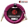 สายสัญญาณ Kirlin IW242PRG 6M. (ตรง-งอ) สี Purple