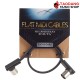 สายสัญญาณ MIDI RockBoard Flat MIDI Cable 30 CM