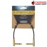 สายสัญญาณ RockBoard Flat Patch Cable Gold 20 CM