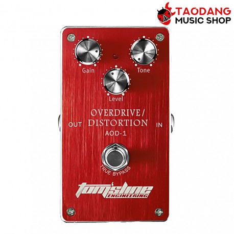 เอฟเฟคกีตาร์ไฟฟ้า Tom's Line Engineering AOD-1 สี Overdrive Red