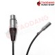 888 Cable สายแปลง XLR to 3.5 Female 1m สำหรับ Nux B7-PSM888 Cable สายแปลง XLR to 3.5 Female 1m สำหรับ Nux B7-PSM