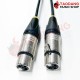 888 Cable สายแปลง XLR to 3.5 Female 1m สำหรับ Nux B7-PSM888 Cable สายแปลง XLR 2 หัว to 3.5 Female 1m สำหรับ Nux B7-PSM