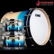 กลองชุด CMC REMIX EVO สี Aqua Blue Fade