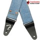 สายสะพายกีต้าร์ Fender x Wrangler Denim Straps สี Light Indigo