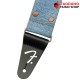 สายสะพายกีต้าร์ Fender x Wrangler Denim Straps สี Light Indigo