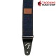 สายสะพายกีต้าร์ Fender x Wrangler Denim Straps สี Dark Indigo