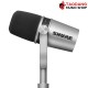 ไมโครโฟนไดนามิค Shure MV7 สี Silver