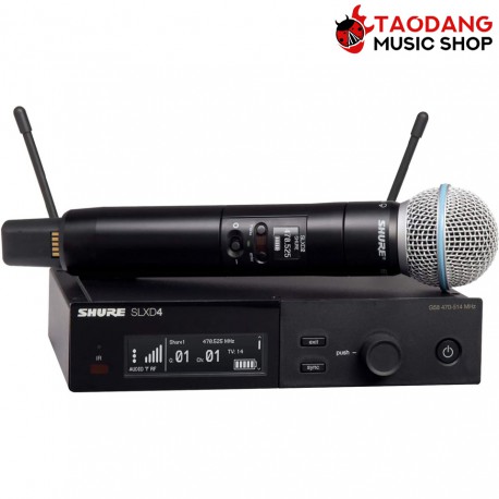 ไวเลสไมโครโฟน Shure SLXD24A/B58