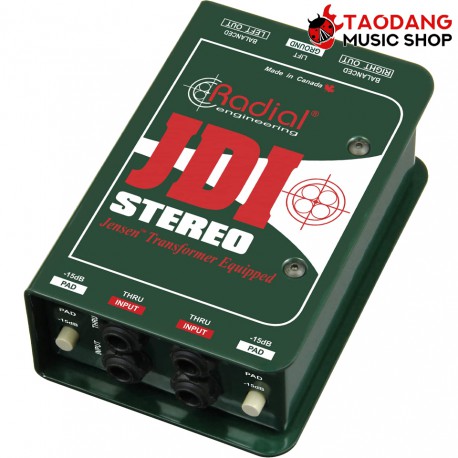 ไดเร็คบ๊อกซ์ Radial JDI Stereo Passive DI