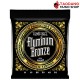 สายกีต้าร์โปร่ง Ernie Ball Aluminum Bronze Light .011-.052