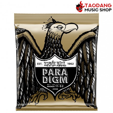 สายกีต้าร์โปร่ง Ernie Ball Paradigm Ligth 80/20 Bronze .011-.052