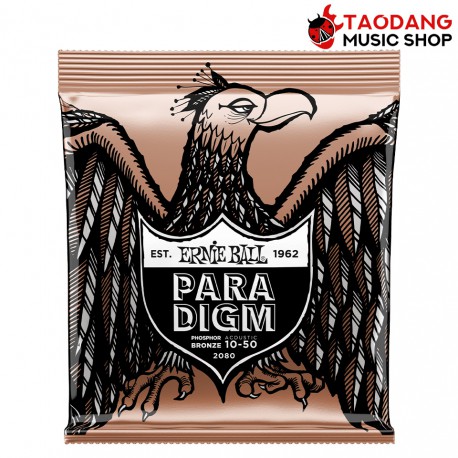 สายกีต้าร์โปร่ง Ernie Ball Paradigm Extra Light Phosphor Bronze .010-.050