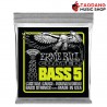 สายเบส Ernie Ball 5-String Slinky Coated Bass .045-.130