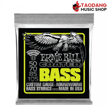 สายเบส Ernie Ball Regular Slinky Coated Bass	.050-105