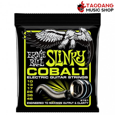 สายกีต้าร์ไฟฟ้า Ernie Ball Regular Slinky Cobalt .010-.046